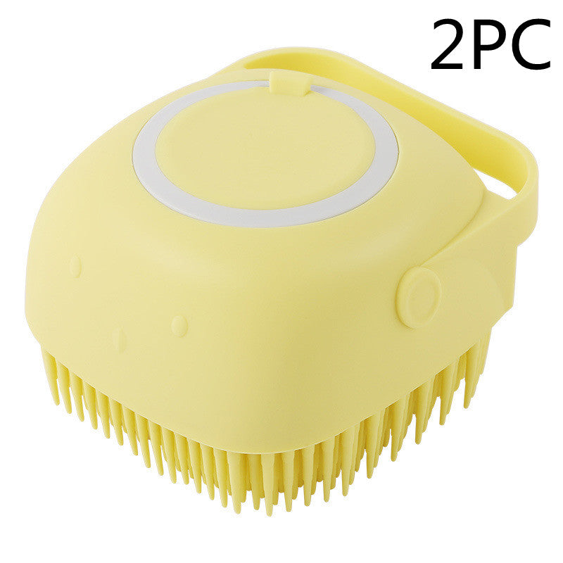 Silicone Dog Bath Massage Gloves - Pawlunexa