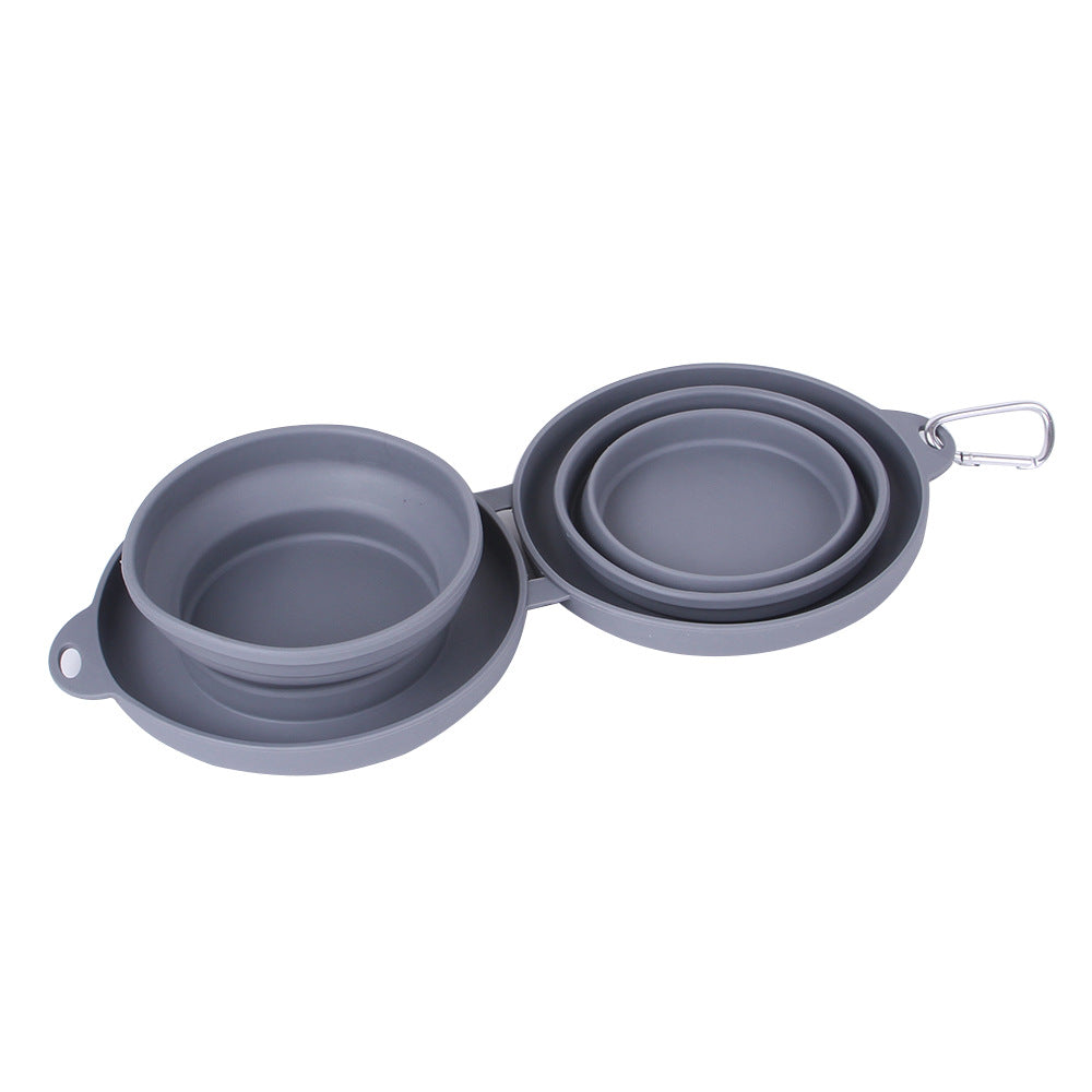 Foldable Pet Feeding Bowls - Pawlunexa