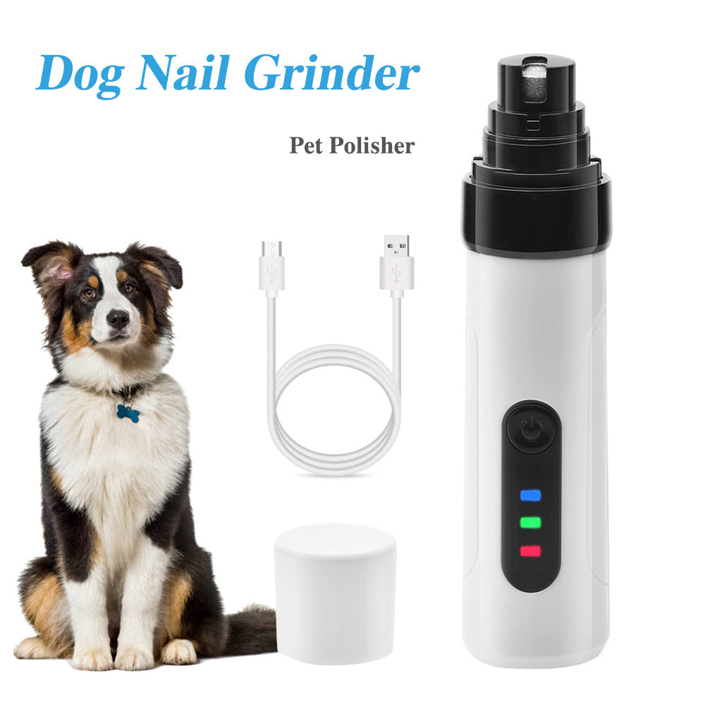 rechargeable electric dog nail clippers - Pawlunexa