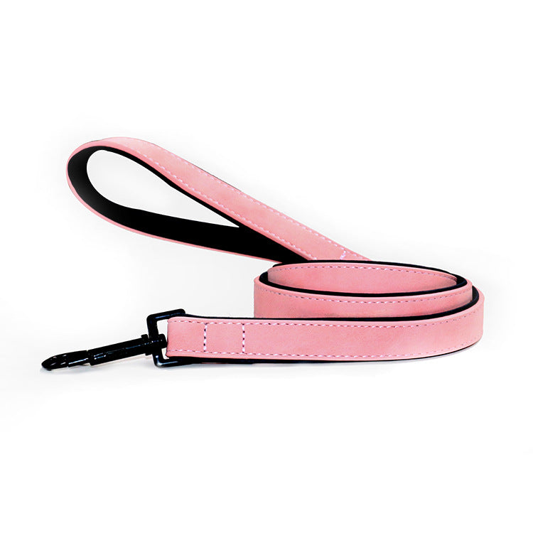 Durable Leather Dog Leash - Pawlunexa