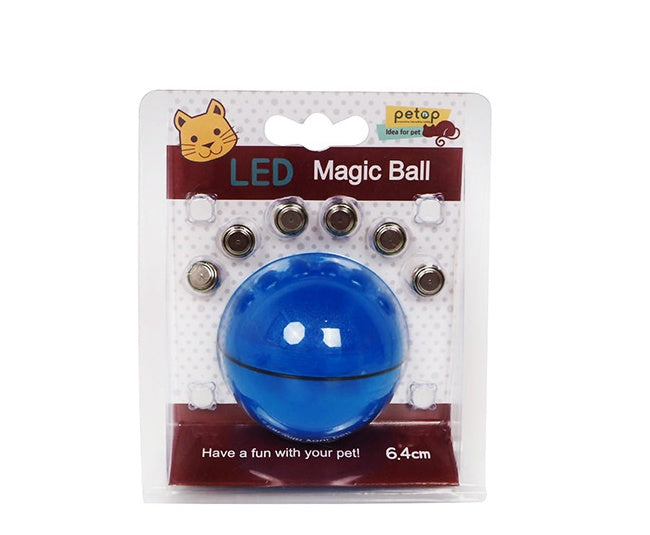 Interactive LED Cat Toy Ball - Pawlunexa