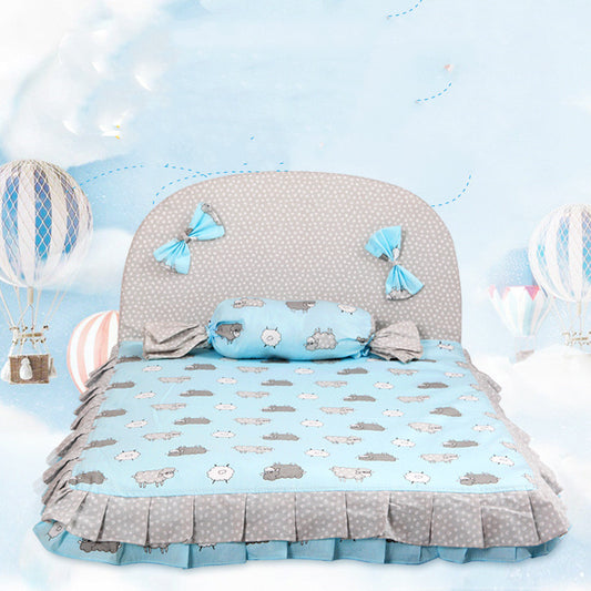 Creative Square Dog Mat - Pawlunexa