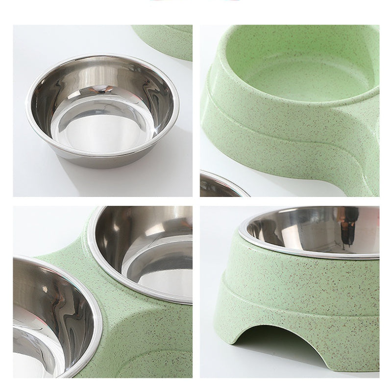 double pet bowls for dogs - Pawlunexa