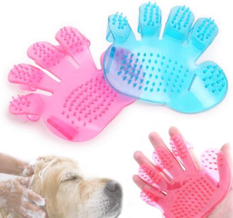 Pet Grooming Finger Brush for Effortless Bathing and Massaging Your Furry Friend - Pawlunexa