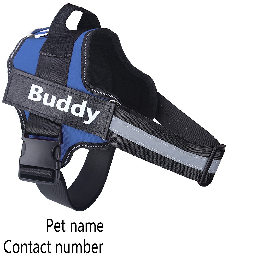 Personalized No Pull Dog Harness - Pawlunexa