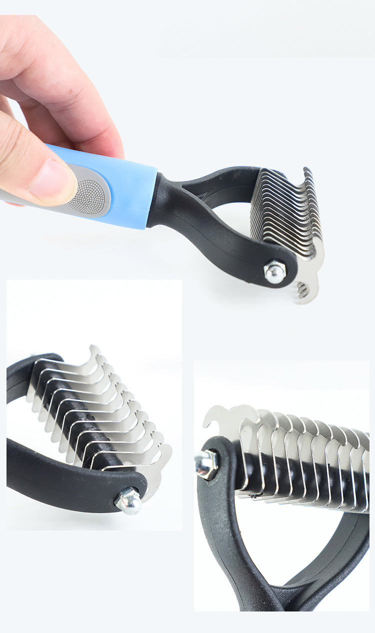 Stainless Pet Brush for Shedding - Pawlunexa