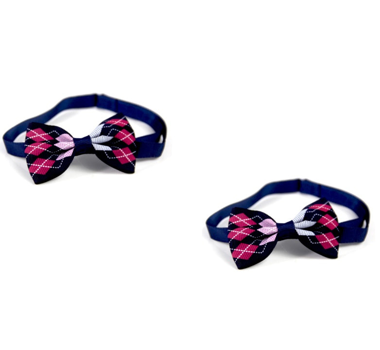 Fashionable Plaid Pet Scarf - Pawlunexa