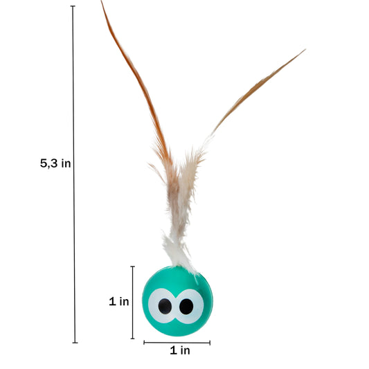 Interactive Bouncing Cat Ball Toy - Pawlunexa