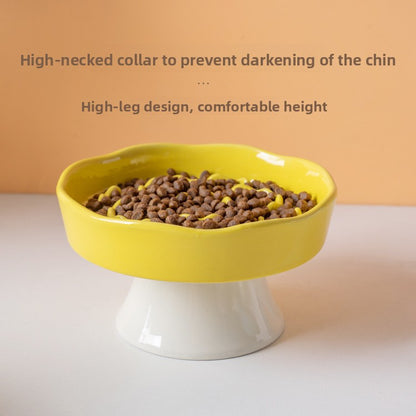Ceramic Slow Feeder Pet Bowl