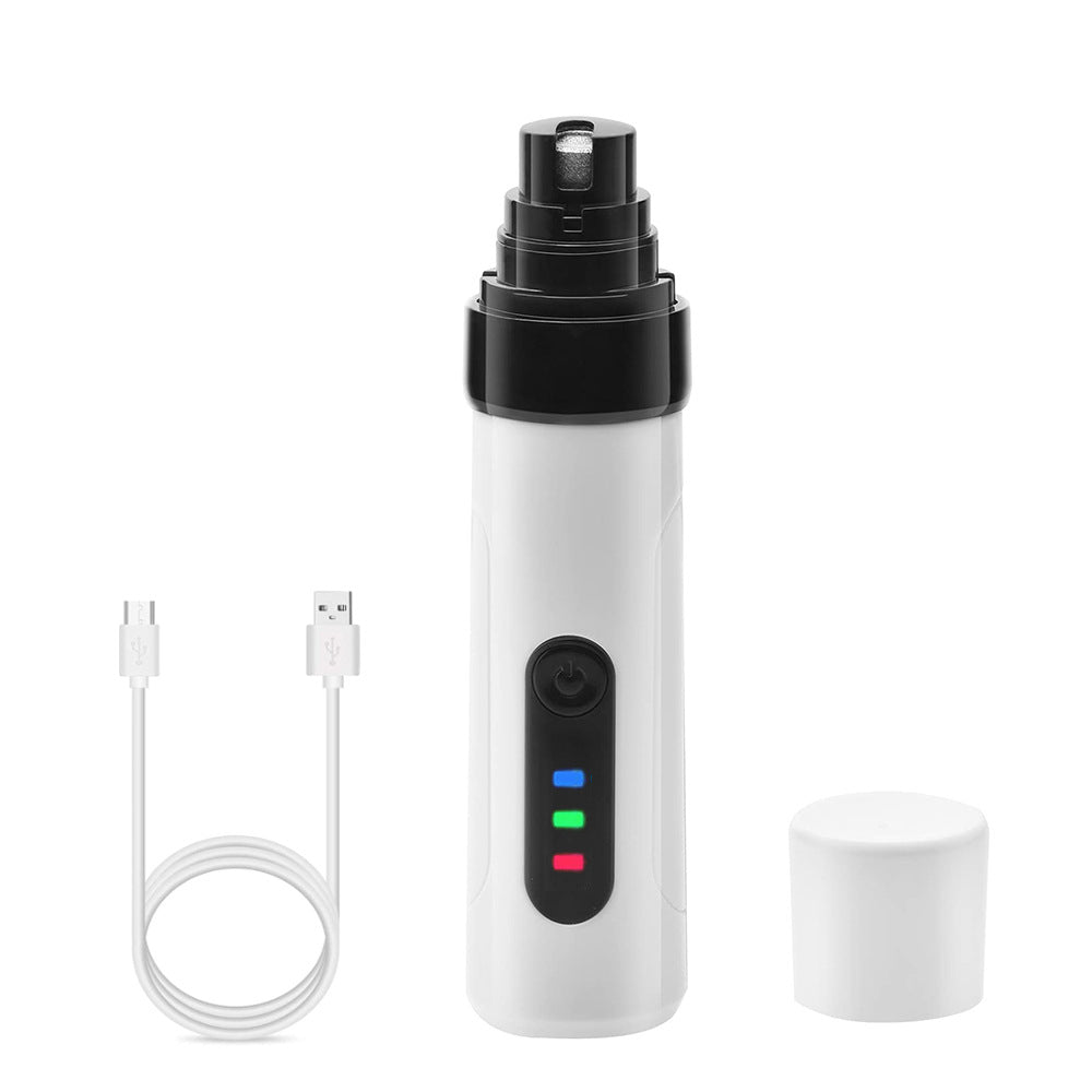 rechargeable electric dog nail clippers - Pawlunexa