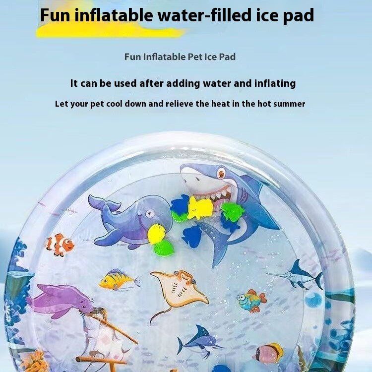 Summer Cooling Pet Water Bed - Pawlunexa