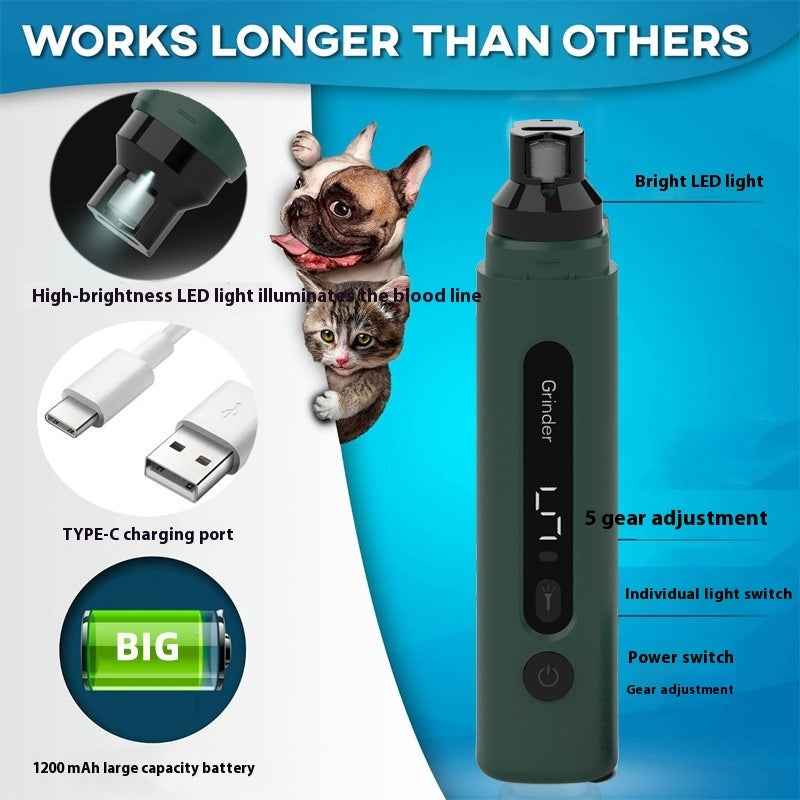 electric dog nail grinder