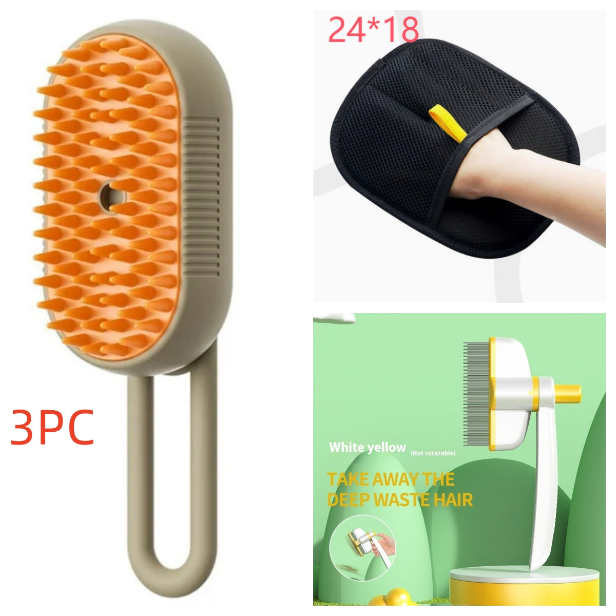 cat and dog grooming brush - Pawlunexa