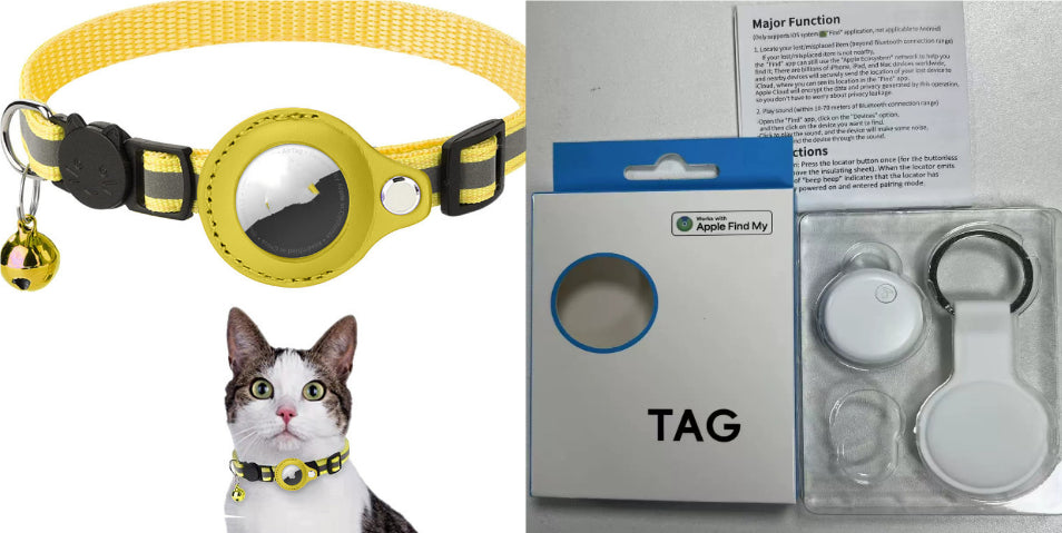 Reflective Waterproof AirTag Holder - Pawlunexa
