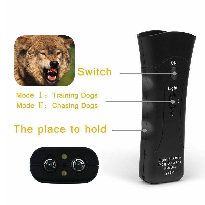 Ultrasonic Dog Training Device - Pawlunexa