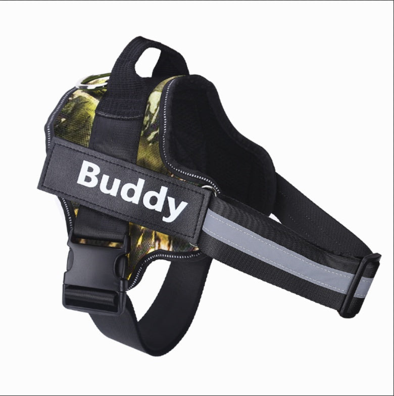 Personalized No Pull Dog Harness - Pawlunexa