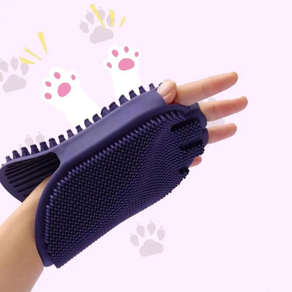 Massaging Pet Shampoo Brush - Pawlunexa