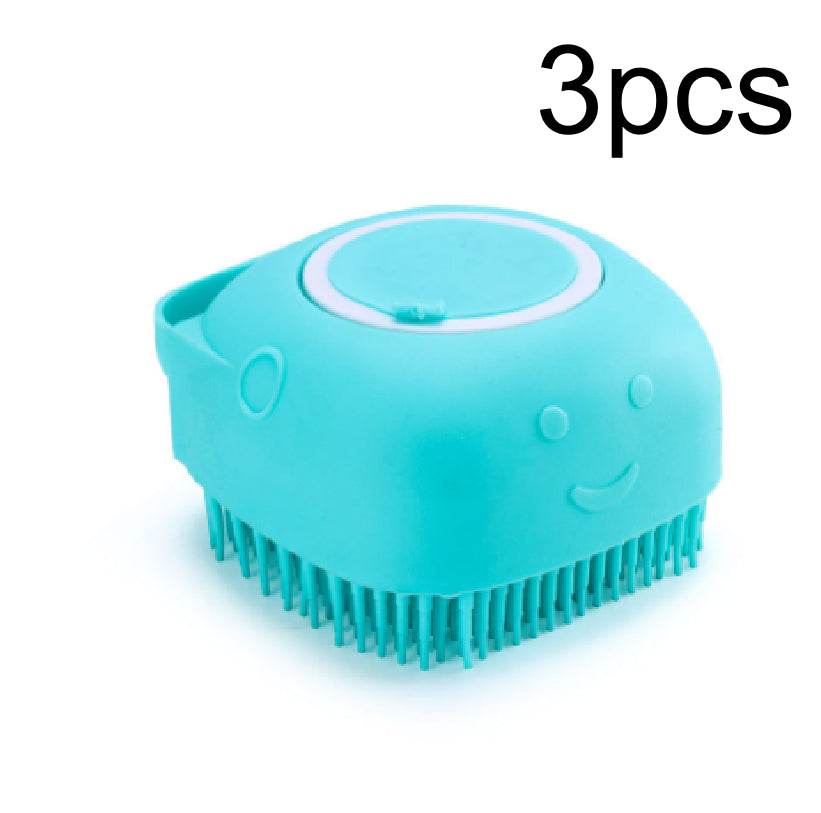Silicone Dog Bath Massage Gloves - Pawlunexa