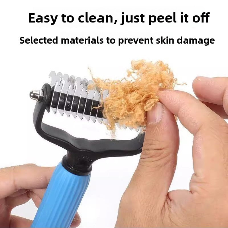 Dual-Sided Pet Comb