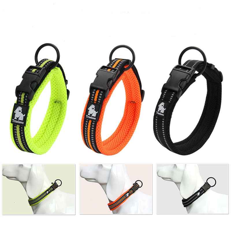 Reflective Padded Dog Collar