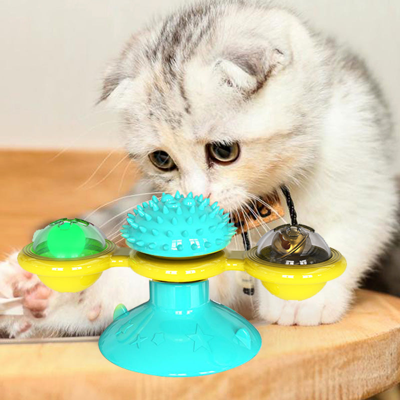 Cat Rotating Windmill Toy - Pawlunexa