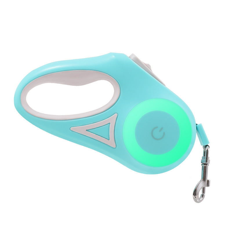 retractable dog leash with collar - Pawlunexa
