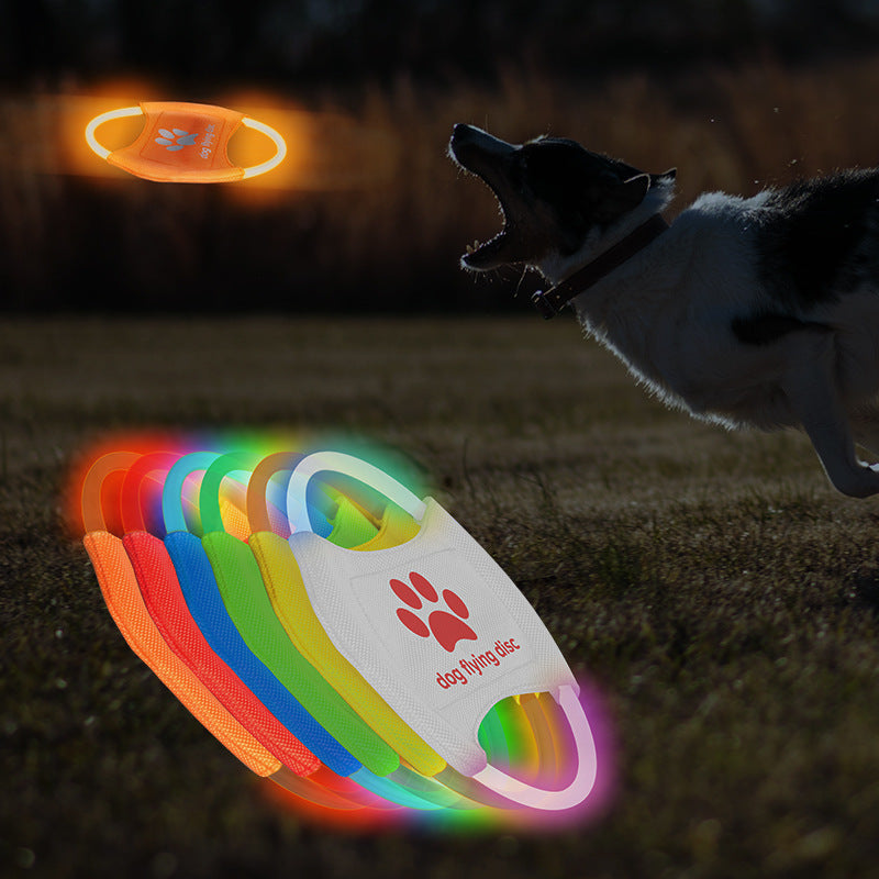 LED Dog Flying Disc - Pawlunexa