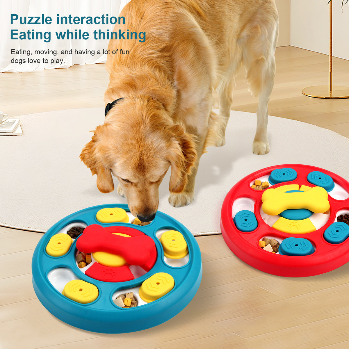 Leak-proof Dog Puzzle Toy - Pawlunexa