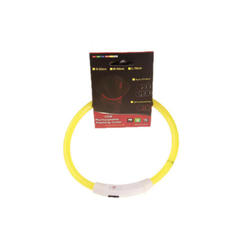 Flashing Safety Dog Collar - Pawlunexa