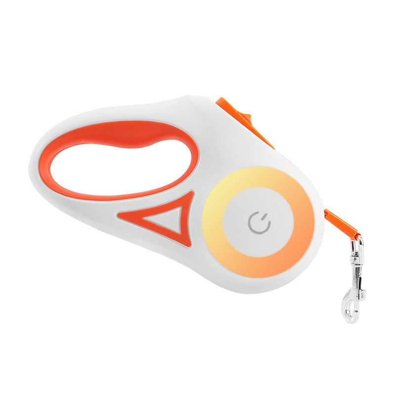 retractable dog leash with collar - Pawlunexa