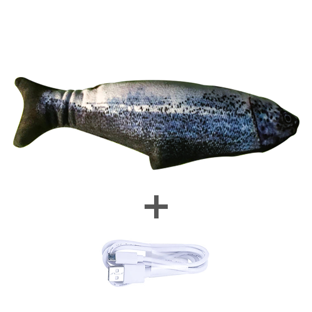 Simulation Electric Fish Toy for Cats - Pawlunexa