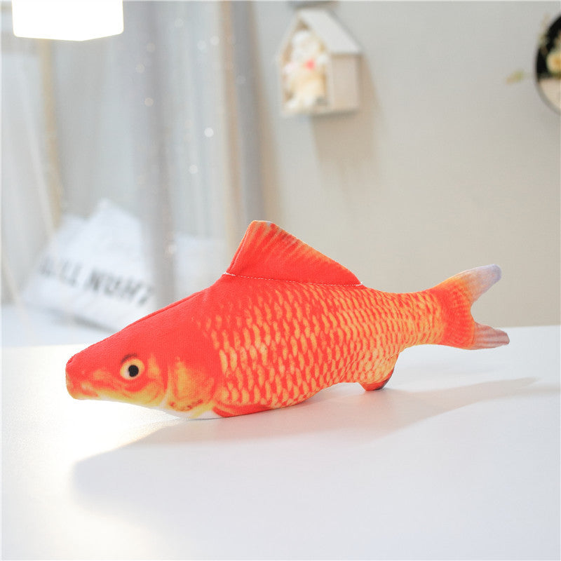 Simulation Electric Fish Toy for Cats - Pawlunexa