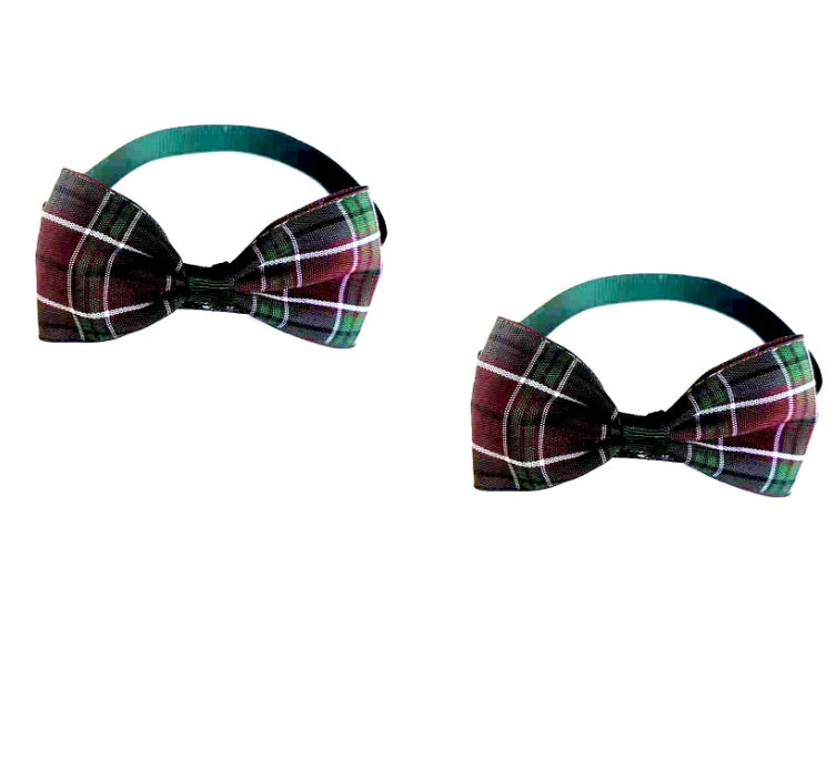 Fashionable Plaid Pet Scarf - Pawlunexa