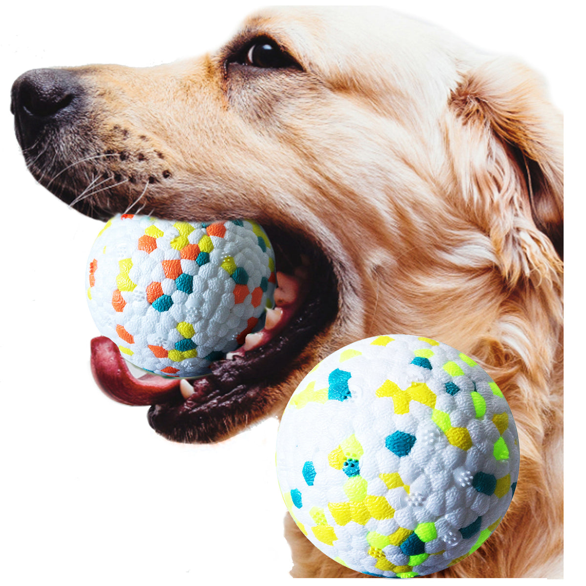 Durable Dog Chew Toy Ball - Pawlunexa