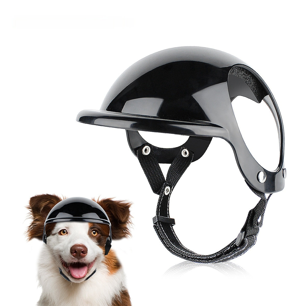 Dog Cat Motorcycle Safety Helmet - Pawlunexa