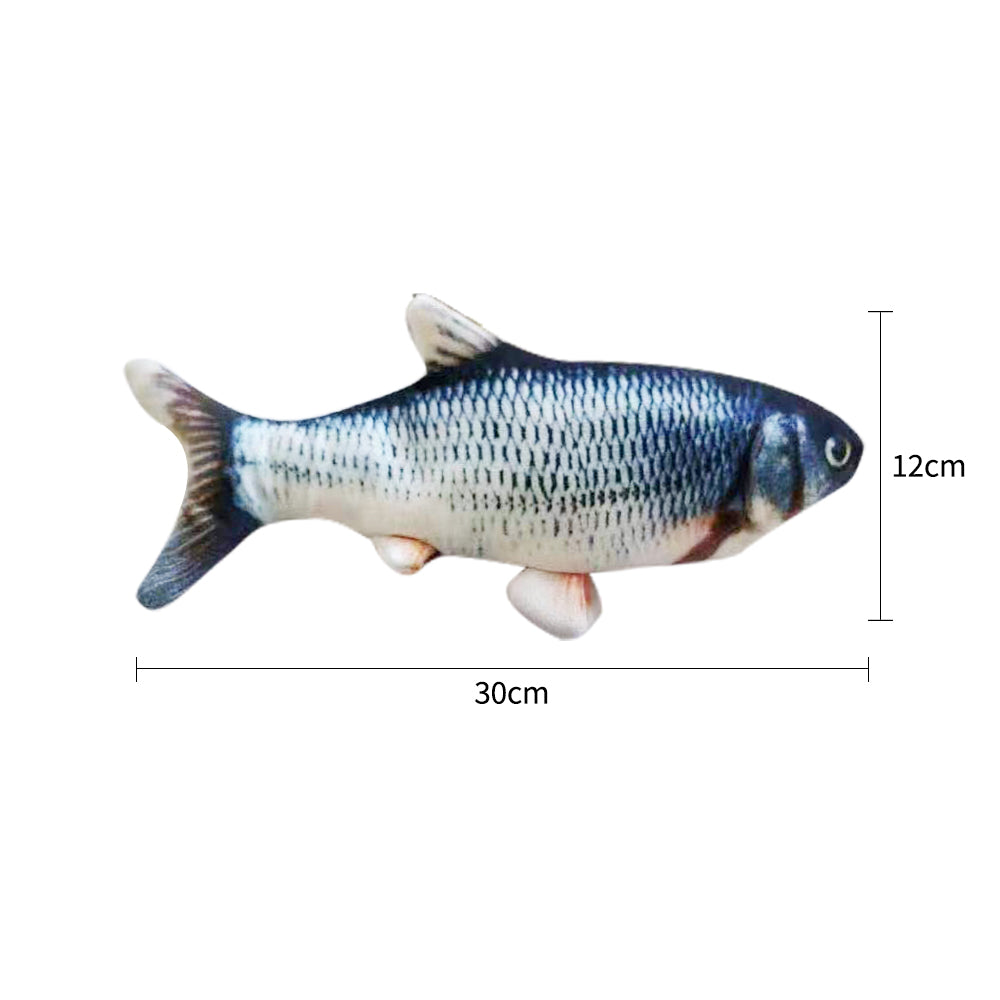 Simulation Electric Fish Toy for Cats - Pawlunexa