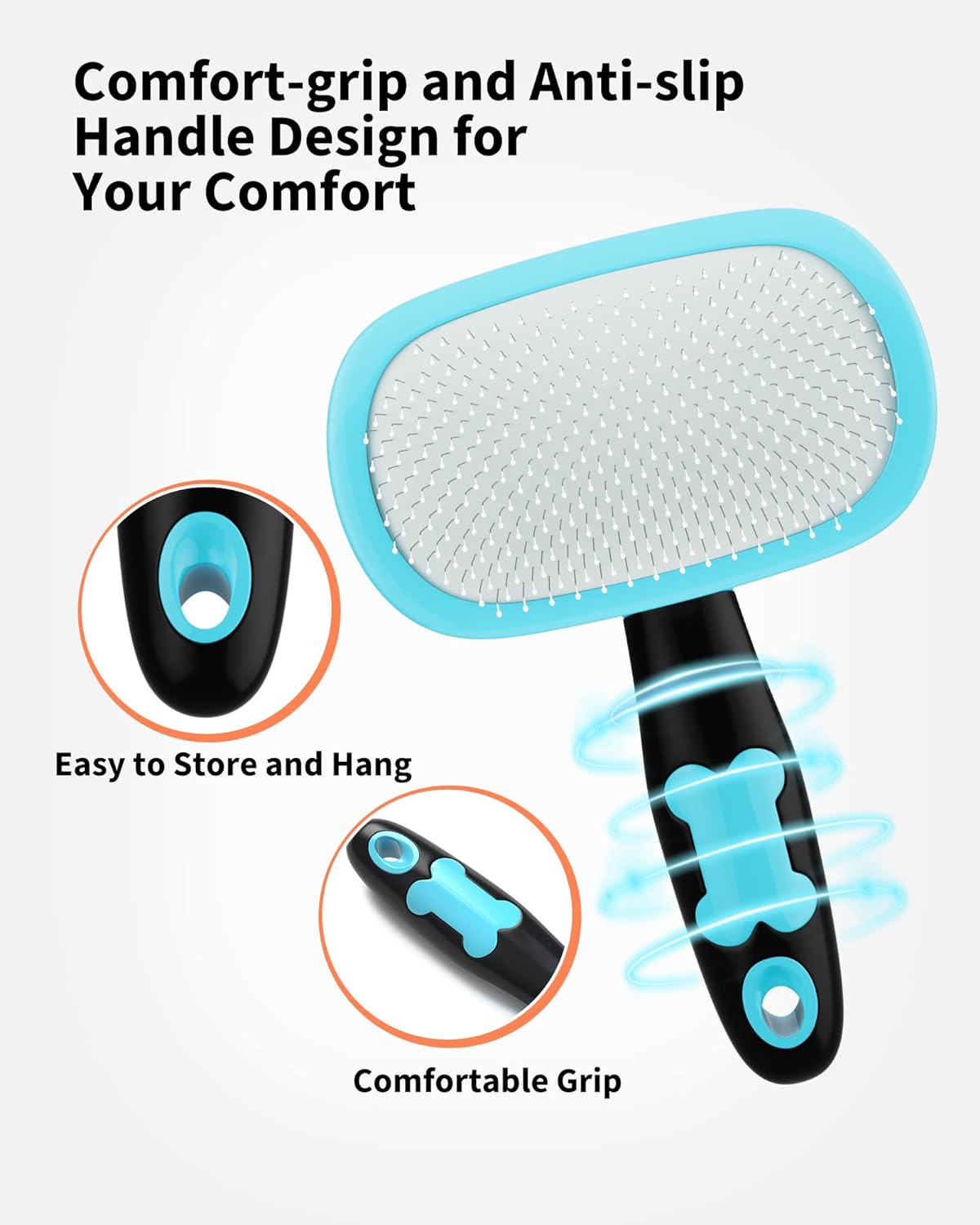 pet grooming brush - Pawlunexa
