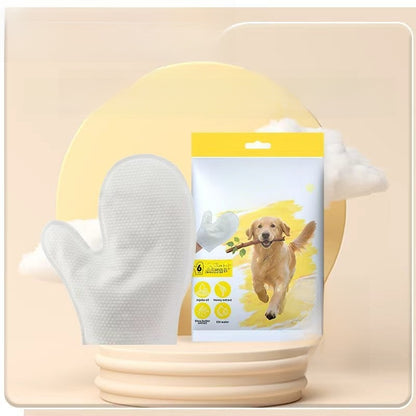 Pet cleaning gloves