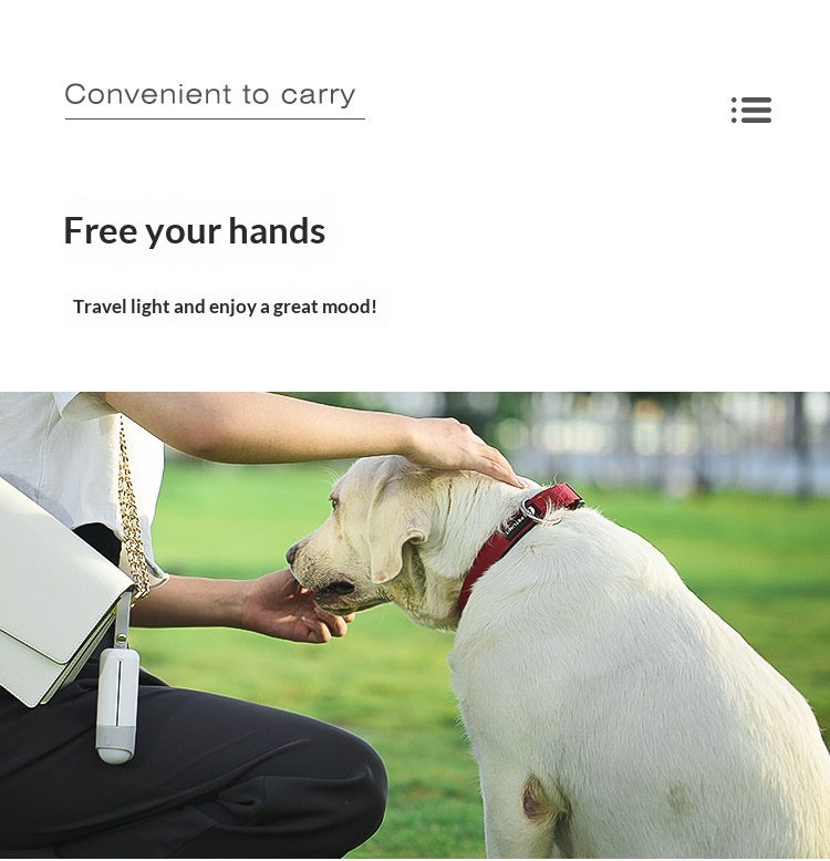 LED Pet Waste Bag Dispenser - Pawlunexa