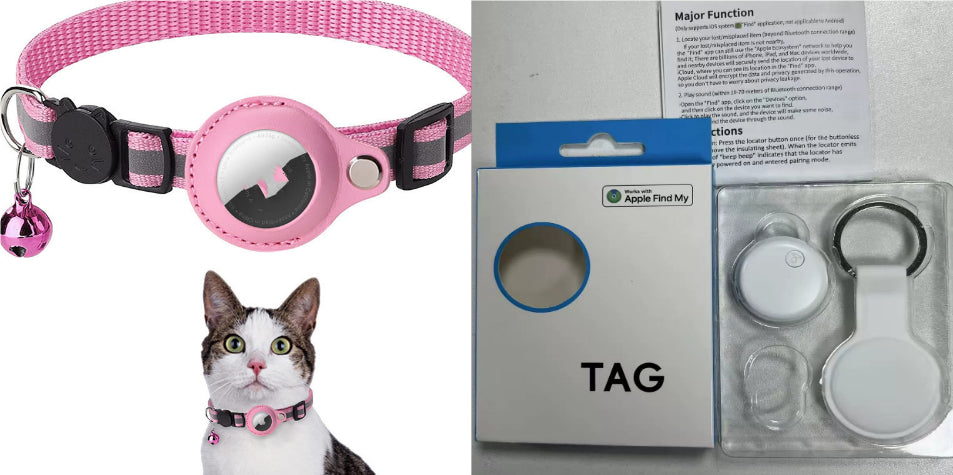 Reflective Waterproof AirTag Holder - Pawlunexa