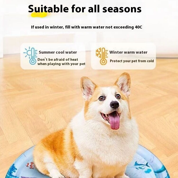 Summer Cooling Pet Water Bed - Pawlunexa
