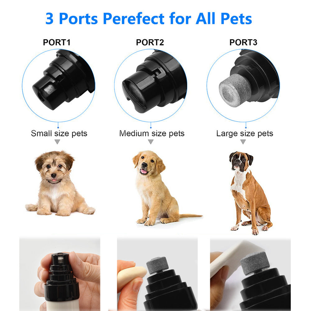 rechargeable electric dog nail clippers - Pawlunexa