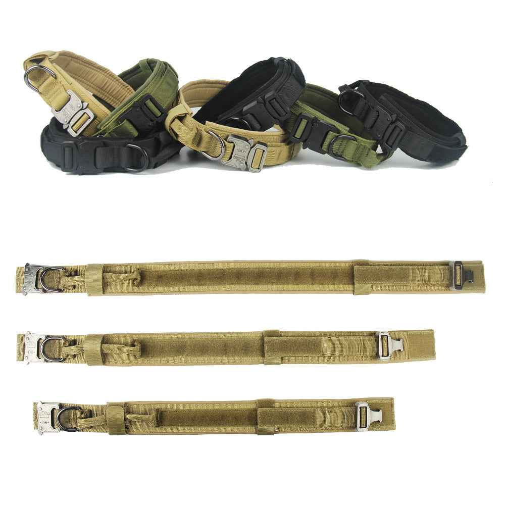 Durable tactical dog collar