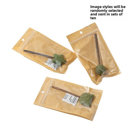 Wooden Catnip Chew Toys