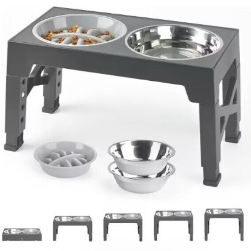 Pet Feeding Bowl with Neck Protection - Pawlunexa