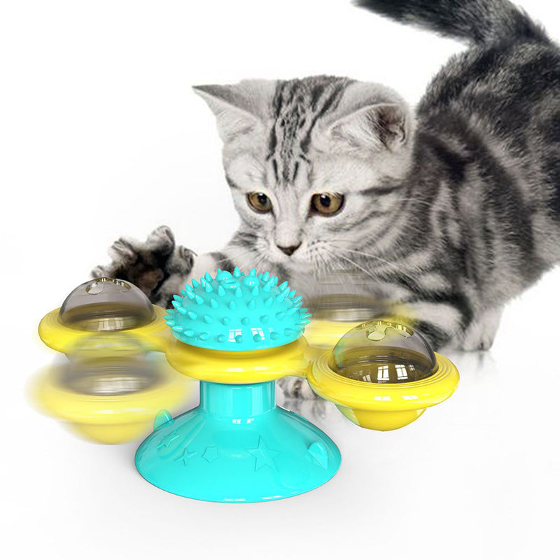 Cat Rotating Windmill Toy - Pawlunexa
