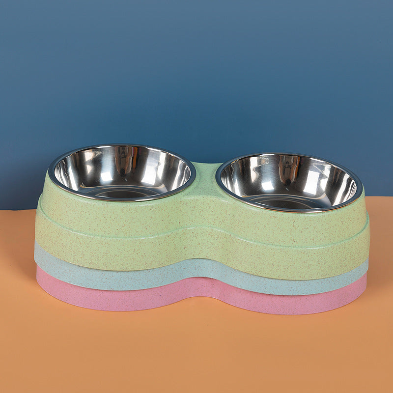double pet bowls for dogs - Pawlunexa