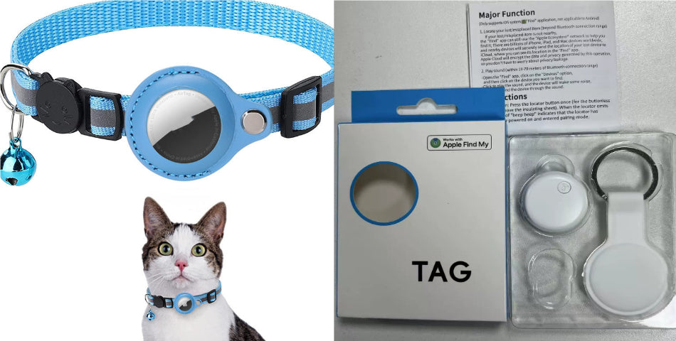 Reflective Waterproof AirTag Holder - Pawlunexa