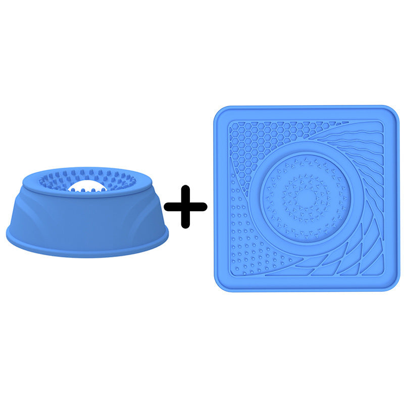 Silicone Slow Feeding Dog Bowl - Pawlunexa