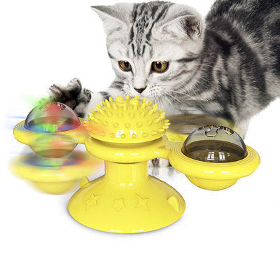 Cat Rotating Windmill Toy - Pawlunexa